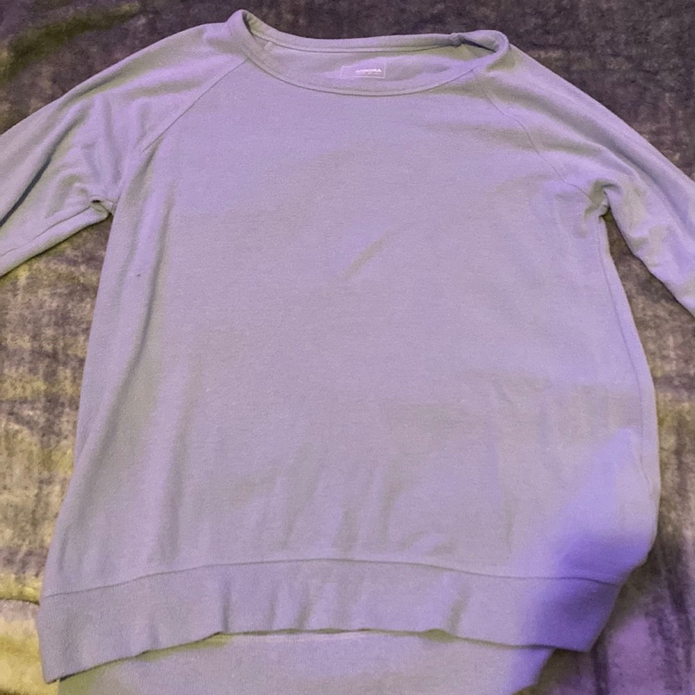 Women’s light blue sweater